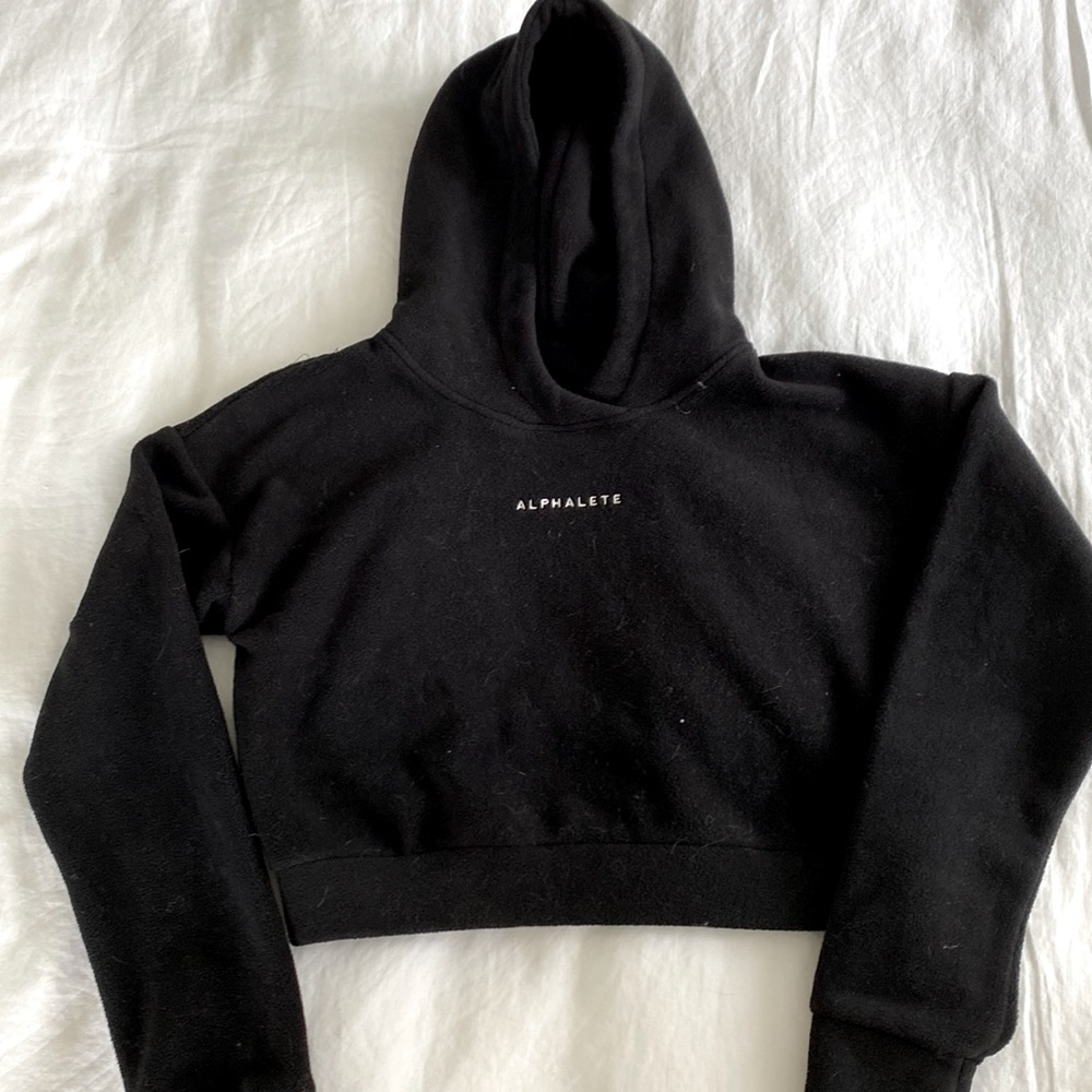 Alphalete Women’s Fleece Crop hoodie